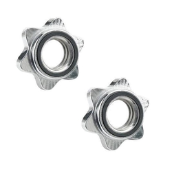 DELTA - Delta 2 Adet Krom Klips Yıldız Şekilli Kelebek Krom Bar Sıkıştırma Vidası Kelepçesi