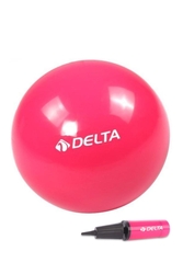 Delta 20 cm Fuşya Pilates Denge Egzersiz Topu + Pilates Topu Pompası - Thumbnail