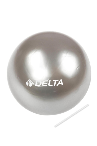 Delta 20 cm Gümüş Dura-Strong Mini Pilates Topu Denge Egzersiz Topu