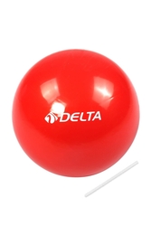 Delta 20 cm Kırmızı Dura-Strong Mini Pilates Topu Denge Egzersiz Topu - Thumbnail