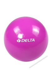Delta 20 cm Mor Dura-Strong Mini Pilates Topu Denge Egzersiz Topu - Thumbnail
