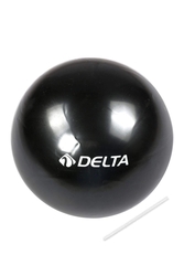 Delta 20 cm Siyah Dura-Strong Mini Pilates Topu Denge Egzersiz Topu - Thumbnail