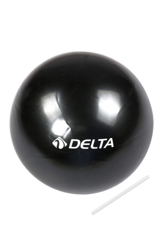 Delta 20 cm Siyah Dura-Strong Mini Pilates Topu Denge Egzersiz Topu