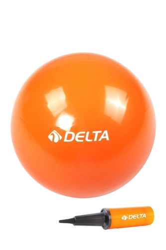 Delta 25 cm Turuncu Pilates Denge Egzersiz Topu + Pilates Topu Pompası