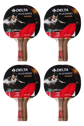 Delta 4 Adet ITTF Onaylı Masa Tenisi Raketi