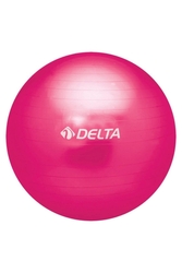 Delta 55 cm Dura-Strong Deluxe Fuşya Pilates Topu (Pompasız) - Thumbnail