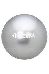Delta 55 cm Dura-Strong Deluxe Gümüş Pilates Topu (Pompasız) - Thumbnail