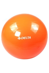 Delta 55 cm Dura-Strong Deluxe Turuncu Pilates Topu (Pompasız) - Thumbnail