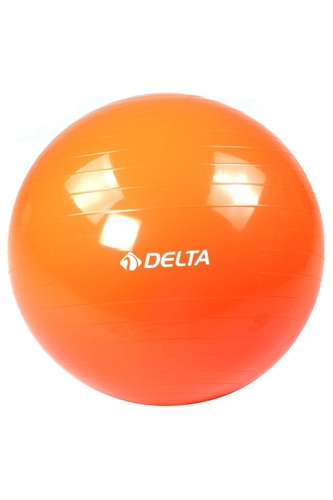 Delta 55 cm Dura-Strong Deluxe Turuncu Pilates Topu (Pompasız)