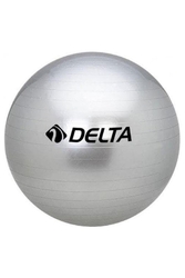 Delta 65 cm Dura-Strong Deluxe Gümüş Pilates Topu (Pompasız) - Thumbnail