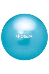 Delta 75 cm Dura-Strong Deluxe Mavi Pilates Topu (Pompasız) - Thumbnail