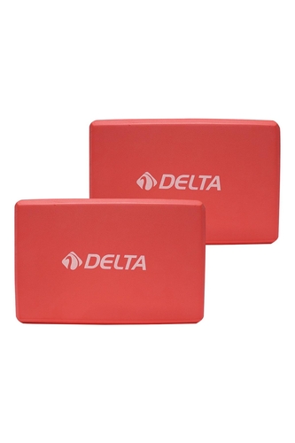 Delta Çiftli Yoga Blok - 2 Adet Yoga Block - Eva Yoga Bloğu Seti