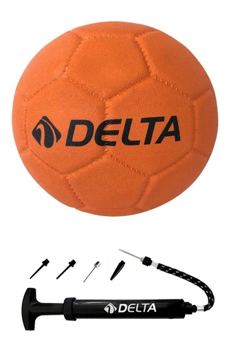Delta Deluxe Kauçuk 1 Numara Hentbol Topu + Top Pompası
