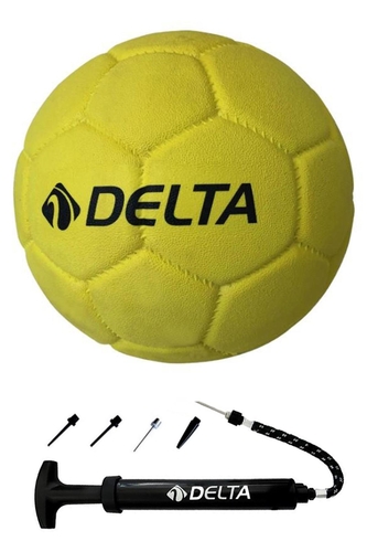 Delta Deluxe Kauçuk 3 Numara Hentbol Topu + Top Pompası