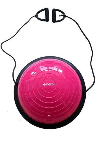 Delta Küçük Ebatlarda 45 Cm Çap Bosu Ball Bosu Topu Pilates Denge Aleti Balance Ball (Pompalı)