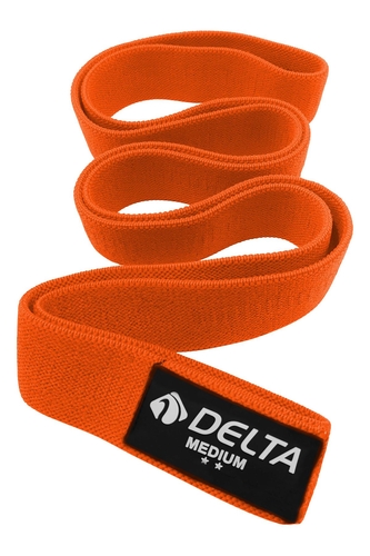 Delta Orta Sert SuperLoop Bant Fitness Spor Tüm Vücut Egzersizleri Direnç Bandı Lastiği