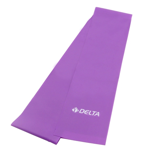 Delta Pilates Bandı Tam Sert 90 x 7,5 Cm Egzersiz Direnç Lastiği (Uç Kısmı Açık)