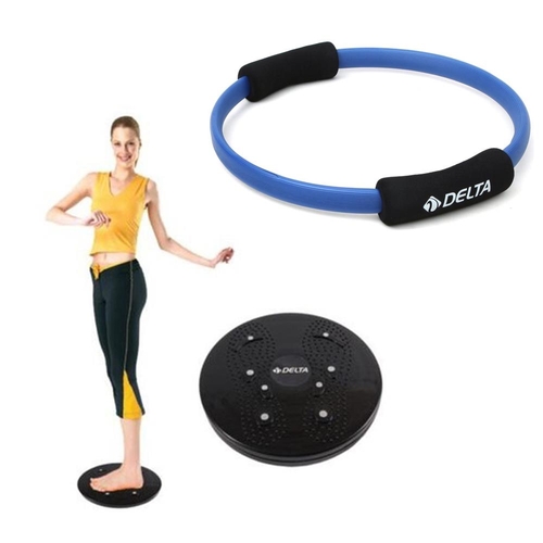 Delta Pilates Çemberi Twister Spor Vücut Egzersiz Seti
