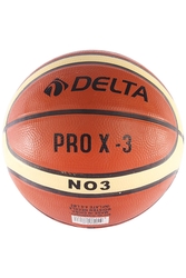Delta Pro X Deluxe Kauçuk 3 Numara Çocuk Basketbol Topu - Thumbnail