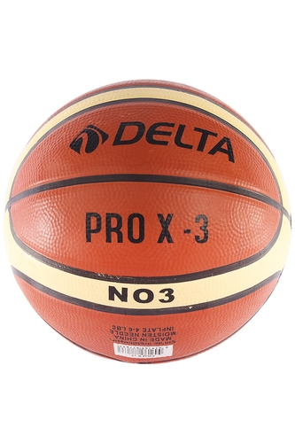 Delta Pro X Deluxe Kauçuk 3 Numara Çocuk Basketbol Topu