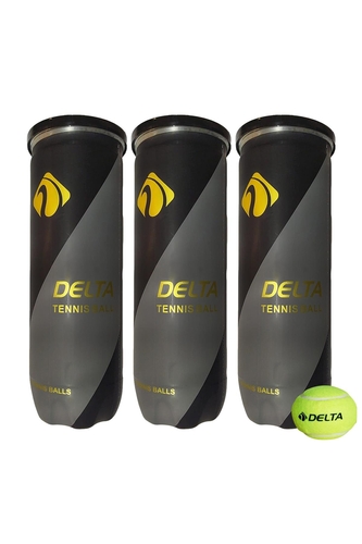 Delta Profesyonel Seviye Özel Vakumlu Tüpte 9 Adet Dura-Strong Tenis Maç Topu