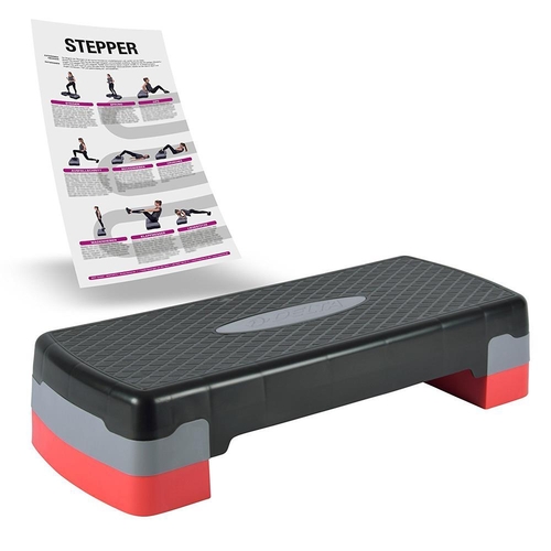 Delta Step Tahtası - İki Kademeli Step & Fitness & Egzersiz Aleti