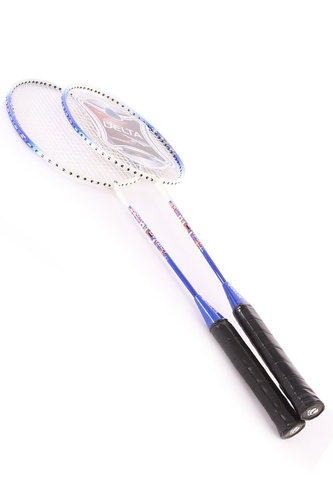 Delta Tek Parça Halinde Üretim 2 Adet Dura-Strong Badminton Raketi Ve Deluxe Badminton Çantası Seti