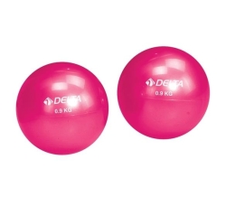 Pilates Ağırlık Denge Topu 0,9 Kg X 2 Adet Toplam 1.800 Kg Toning Ball Balans Topu Pilates Egzersiz Topu