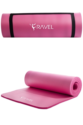 Ravel Taşıma Askılı 15 mm Deluxe Foam Pilates Minderi Yoga Matı