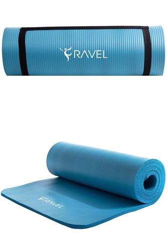 Ravel Taşıma Askılı 15 mm Deluxe Foam Pilates Minderi Yoga Matı